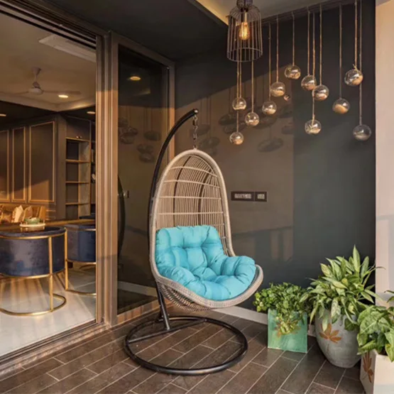 Hanging basket rattan chair, i - đánh giá và giá Spider Plant Hanging