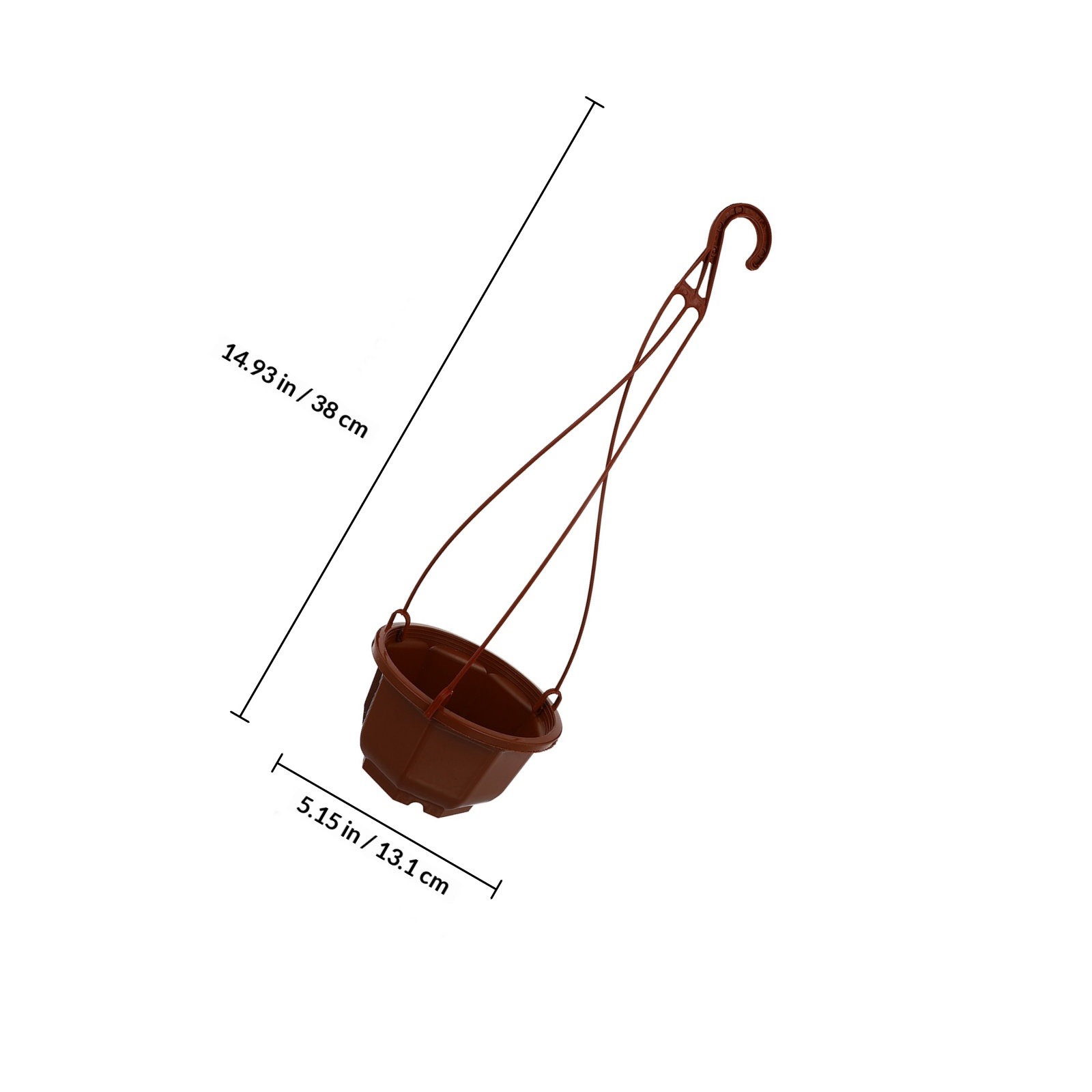 6 Sets Hanging Flower Pots for - đánh giá và giá Spider Plant Hanging