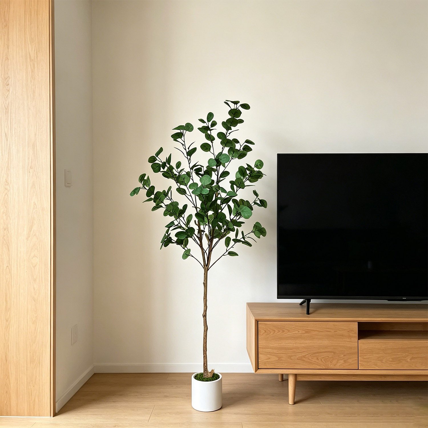 120-155Cm/5.1Ft Artificial Euc - đánh giá và giá Ficus Lyrata Tree